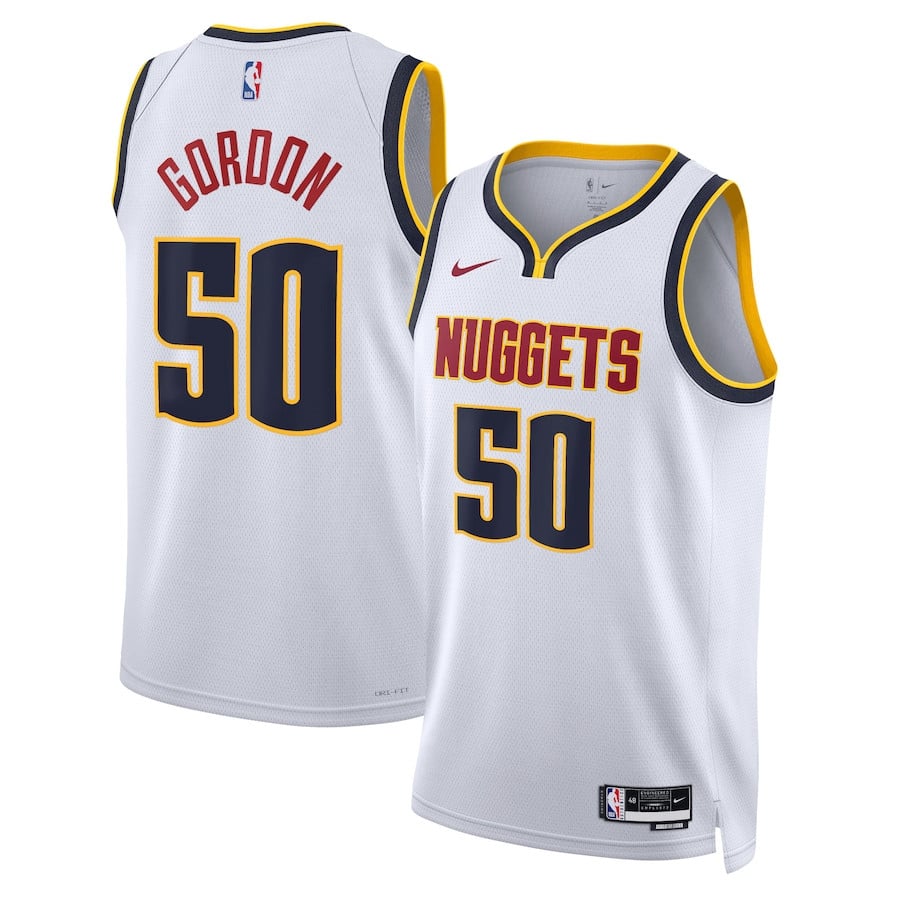 Aaron Gordon 50 Denver Nuggets Unisex Swingman Jersey Association Edition White - Gohipanda