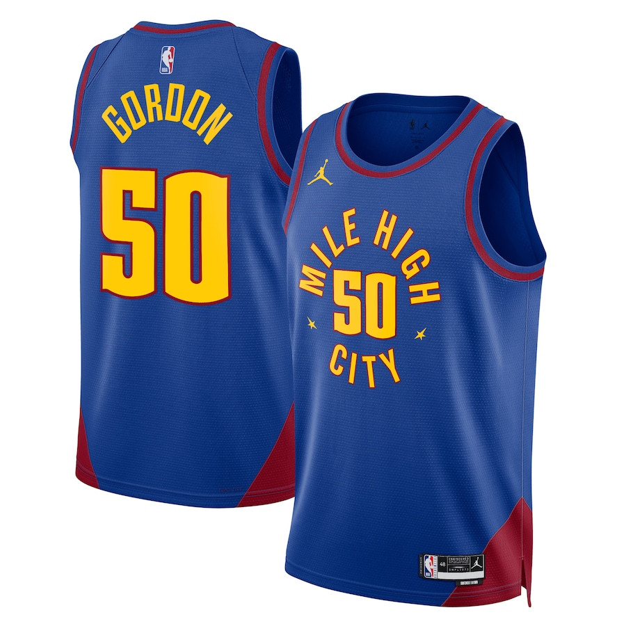 Aaron Gordon 50 Denver Nuggets Unisex Swingman Jersey Statement Edition Royal - Gohipanda