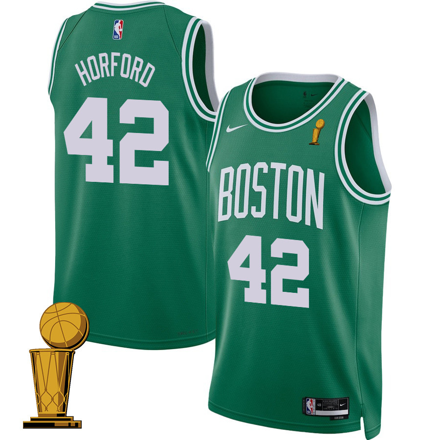 Al Horford 42 Boston Celtics 2024 Finals Champions Jersey Icon Edition Kelly Green - Gohipanda