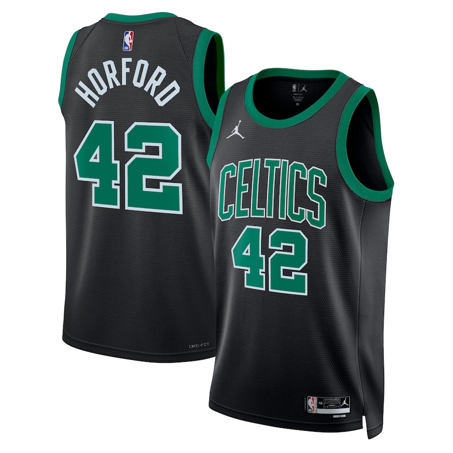 Al Horford 42 Boston Celtics Unisex Swingman Jersey Statement Edition Black - Gohipanda