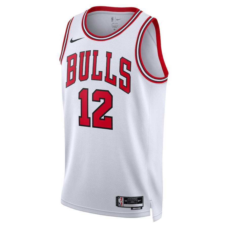 Ayo Dosunmu 12 Chicago Bulls Unisex Swingman Jersey Association Edition White - Gohipanda - Image 2