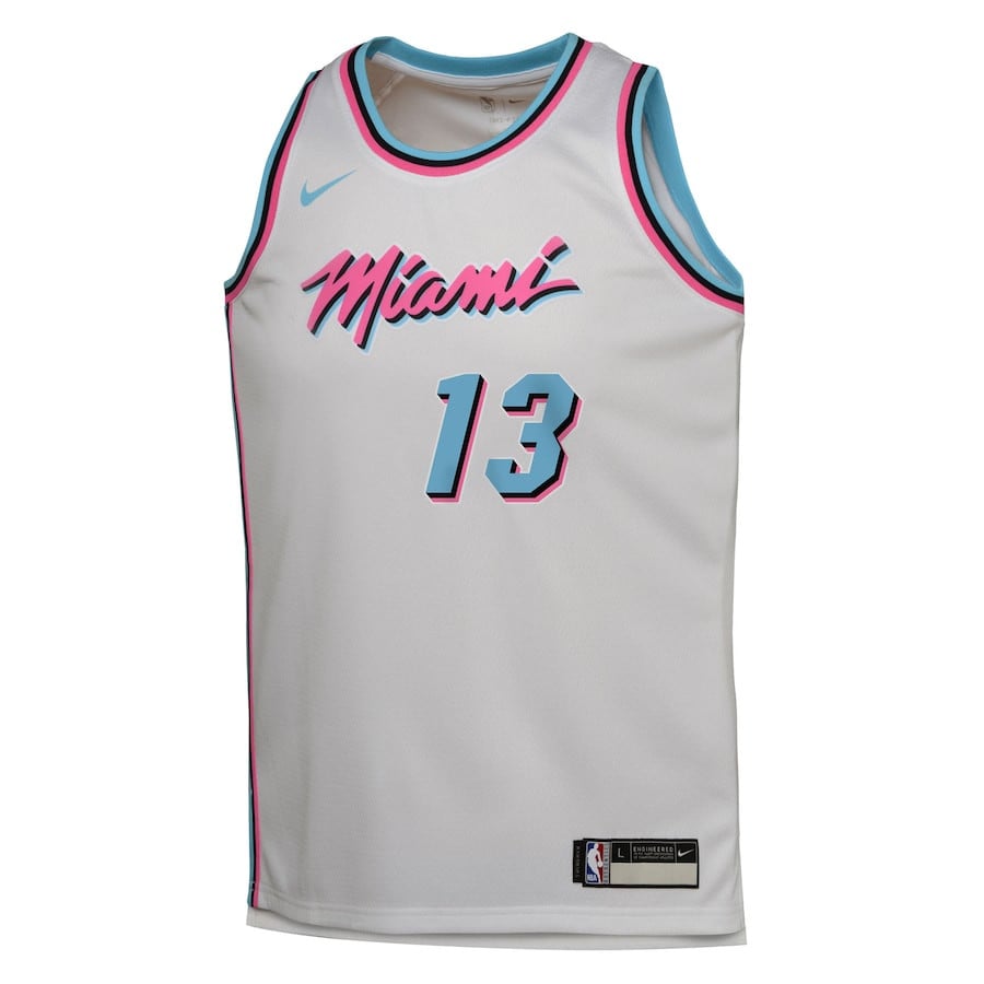 Bam Adebayo 13 Miami Heat 2024/25 Swingman Player Jersey City Edition White - Gohipanda - Image 2