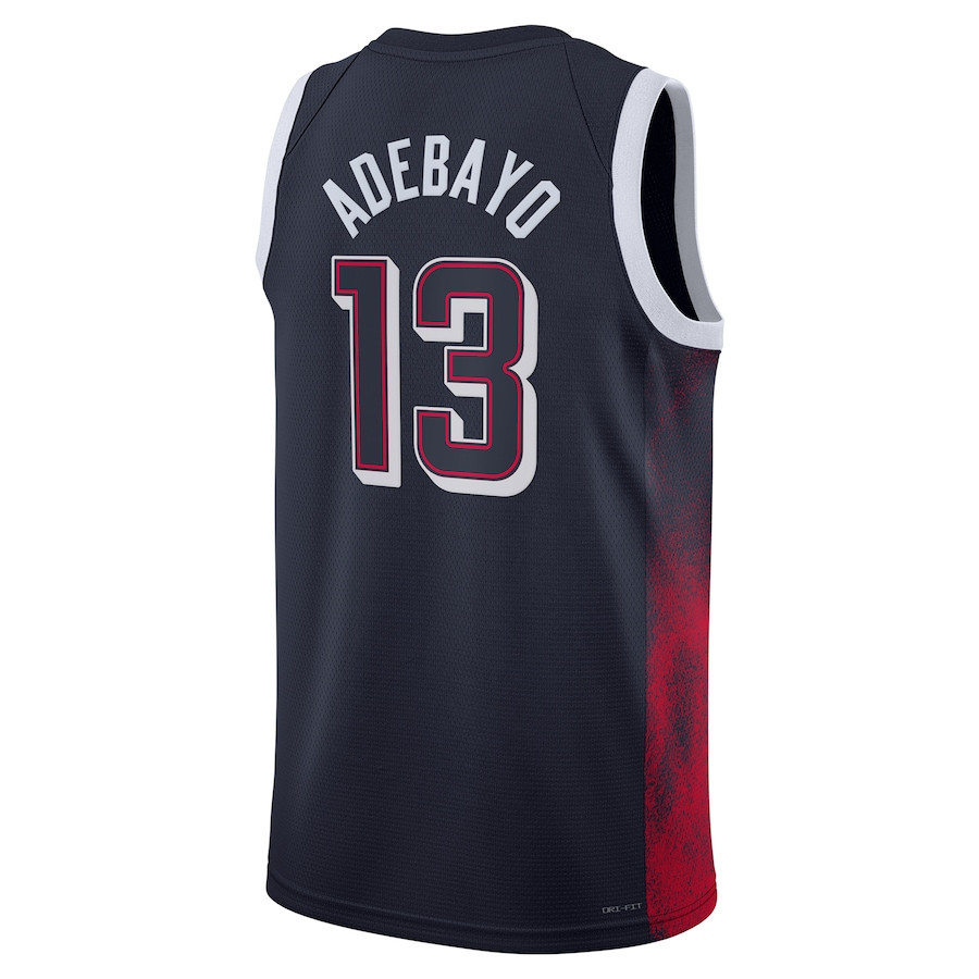 Bam Adebayo 13 USA Basketball 2024 Swingman Player Jersey Navy Unisex Adult - Gohipanda - Image 3