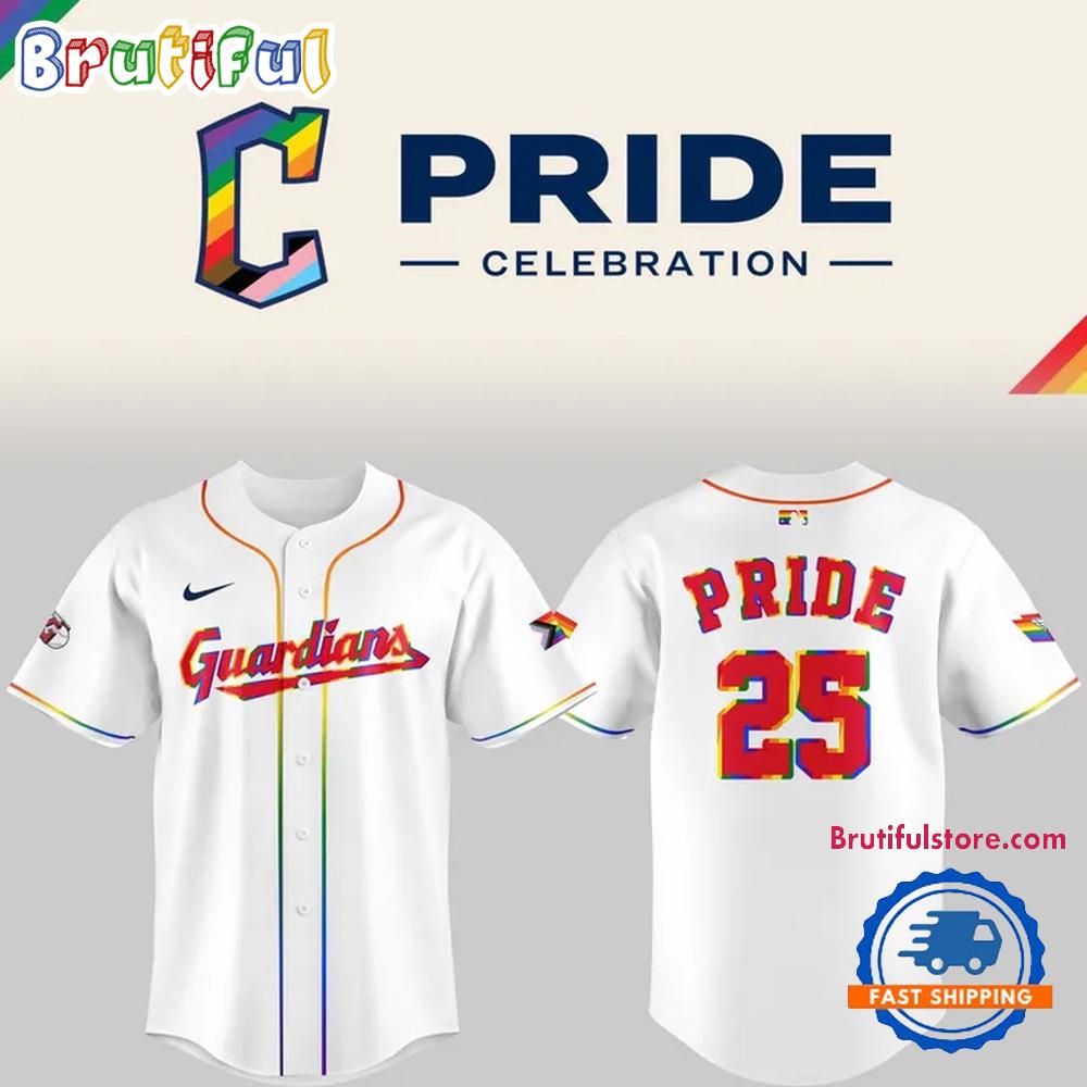 Gohipanda - 2025 Celebrating Pride With The Cleveland Guardians 2025 Jersey Shirt
