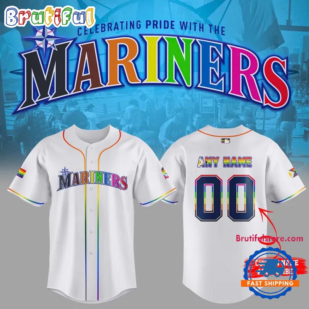 Gohipanda - 2025 Celebrating Pride With The Seattle Mariners 2025 Baseball Jersey