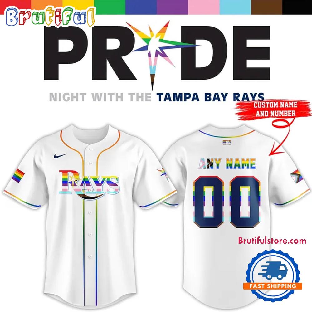 Gohipanda - 2025 Celebrating Pride With The Tampa Bay Rays 2025 Custom Baseball Jersey
