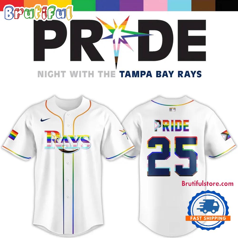 Gohipanda - 2025 Celebrating Pride With The Tampa Bay Rays 2025 Jersey Shirt
