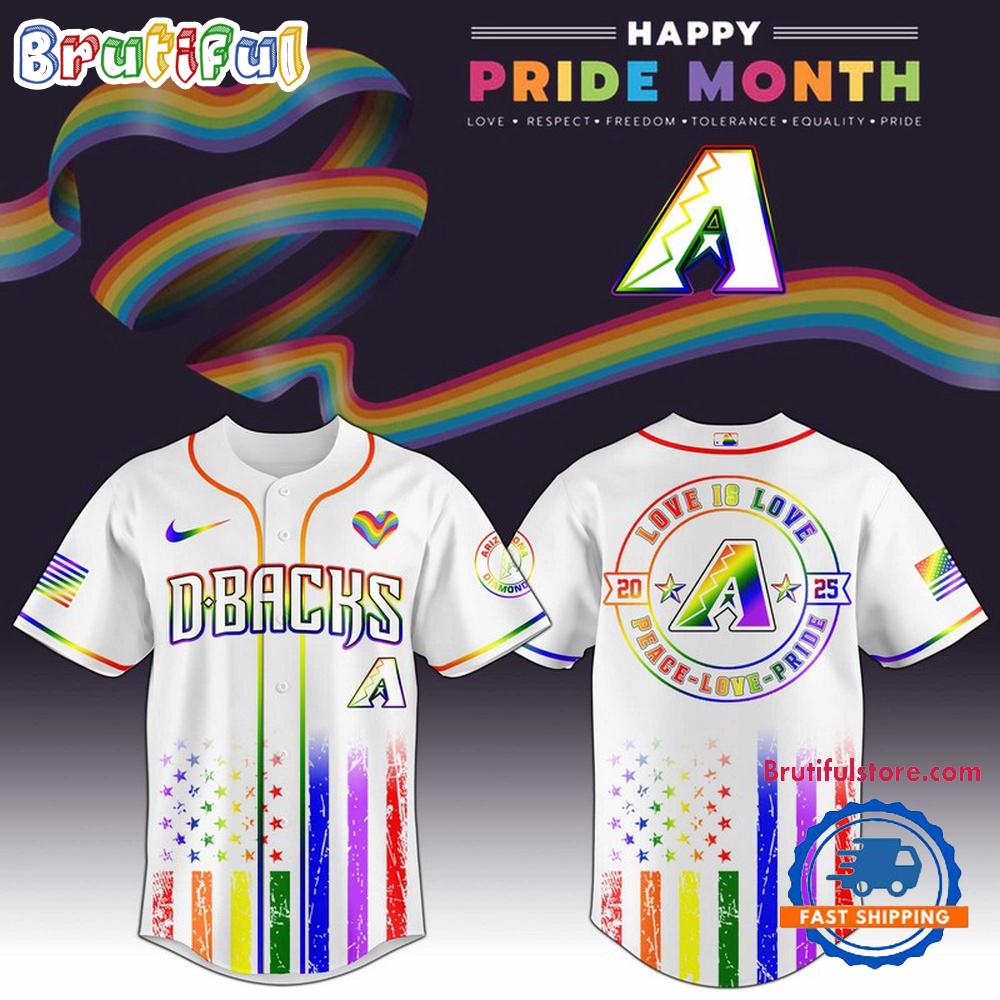 Gohipanda - Arizona Diamondbacks 2025 Happy Pride Month Limited Edition Baseball Jersey