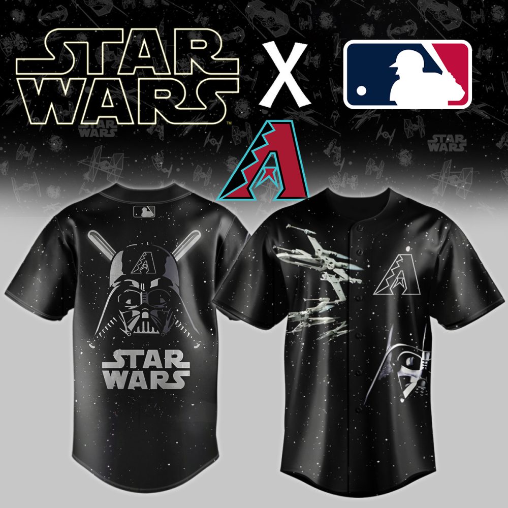 Gohipanda - Arizona Diamondbacks X Star Wars Baseball Jersey