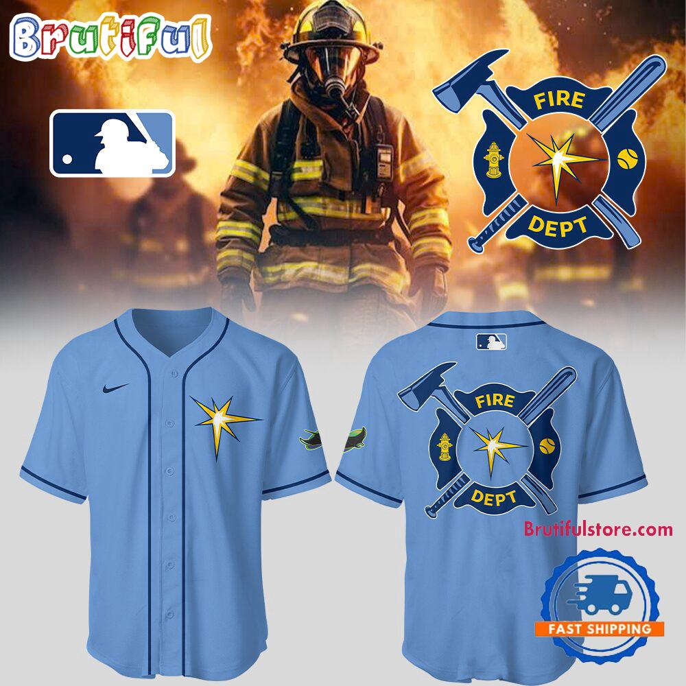 Gohipanda - Tampa Bay Rays X Firefighter Appreciation Night 3D Print Jersey Shirt