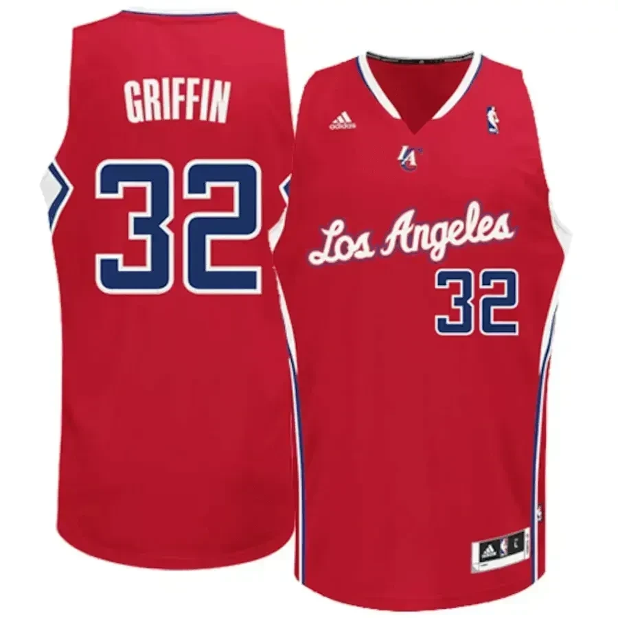 Blake Griffin LA Clippers Swingman Road Jersey Red Unisex Adult Sizes - Gohipanda