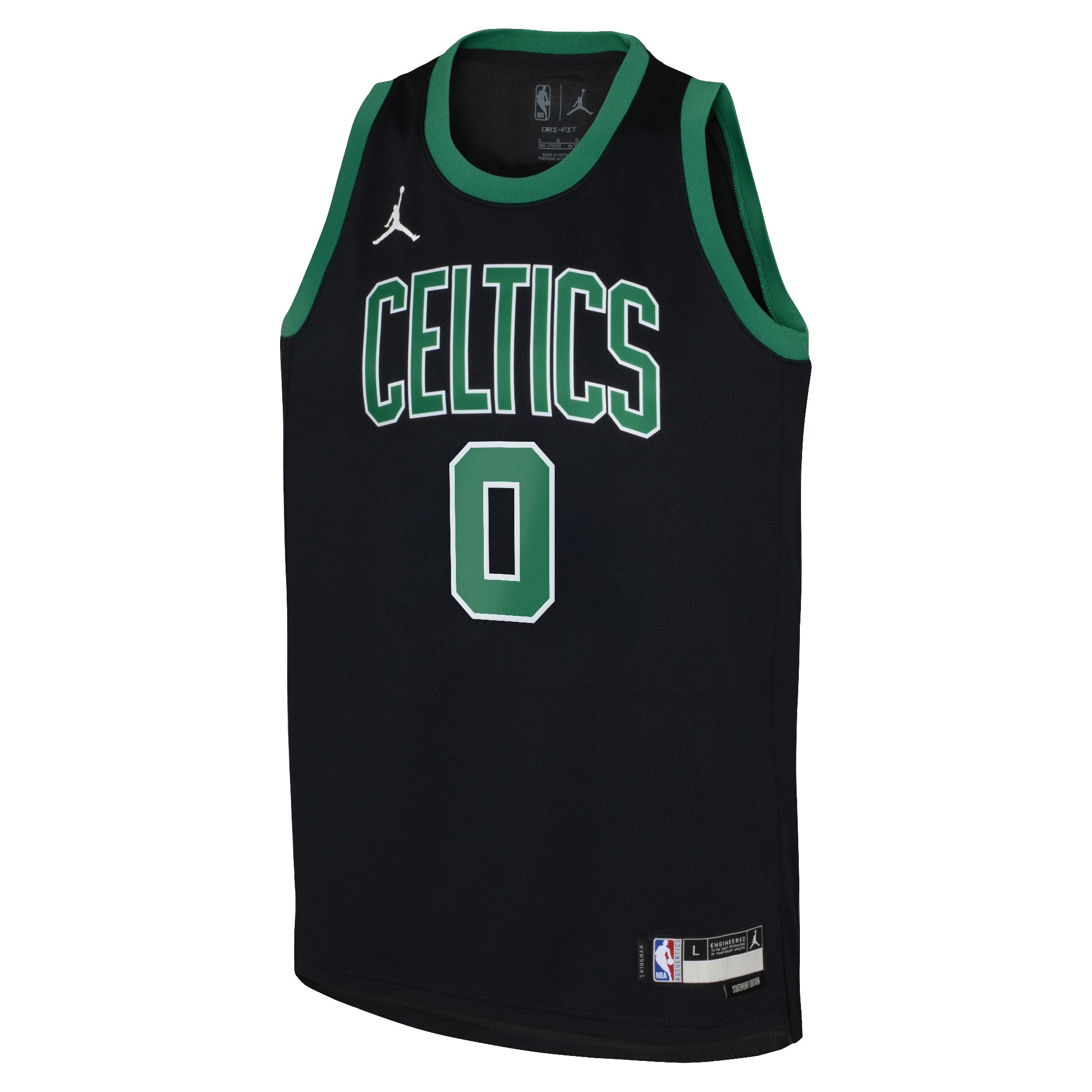 Boston Celtics Jordan Statement Edition Swingman Jersey 22 Green Jayson Tatum Youth - Gohipanda
