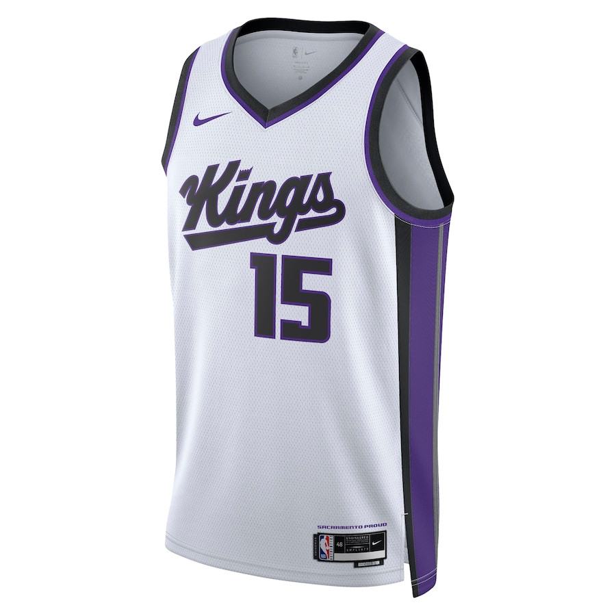 Davion Mitchell 15 Sacramento Kings Unisex Swingman Jersey Association Edition White - Gohipanda - Image 2