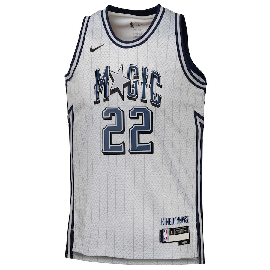 Franz Wagner 22 Orlando Magic 2024/25 Swingman City Edition Jersey Silver - Gohipanda - Image 2