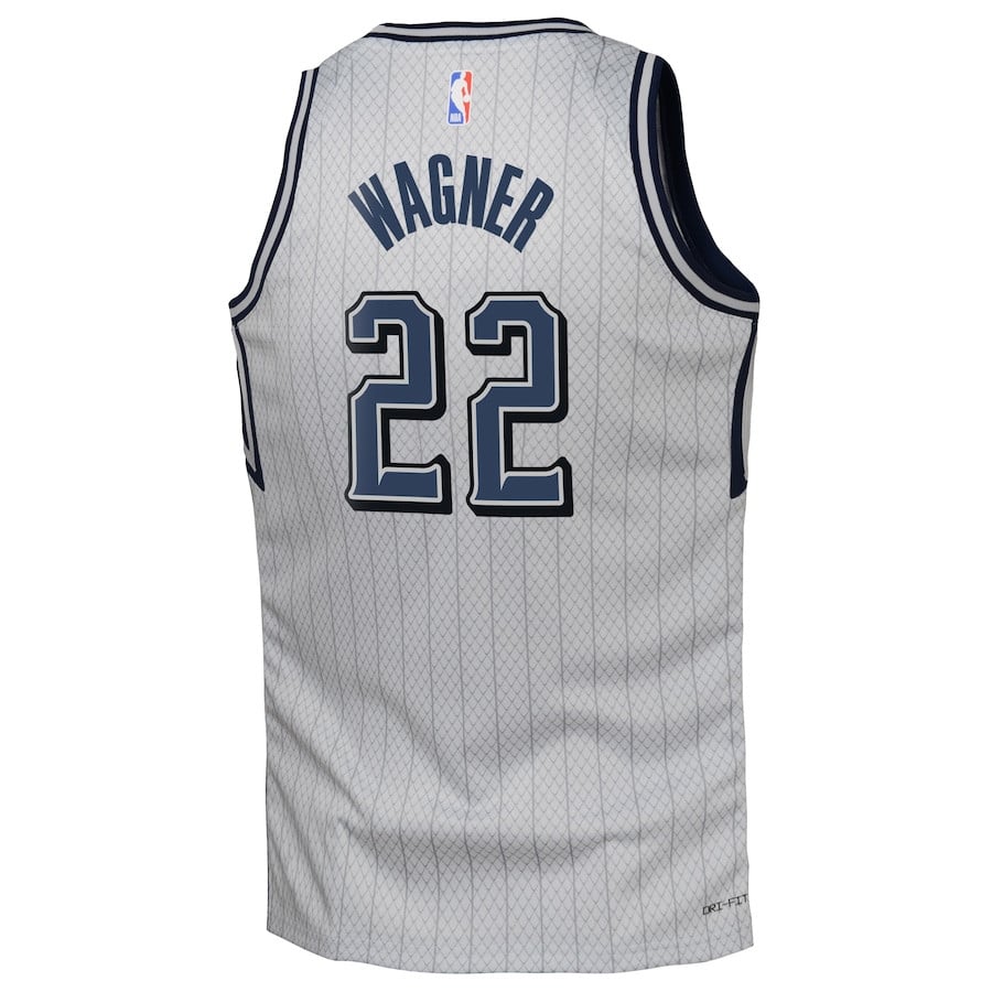 Franz Wagner 22 Orlando Magic 2024/25 Swingman City Edition Jersey Silver - Gohipanda - Image 3