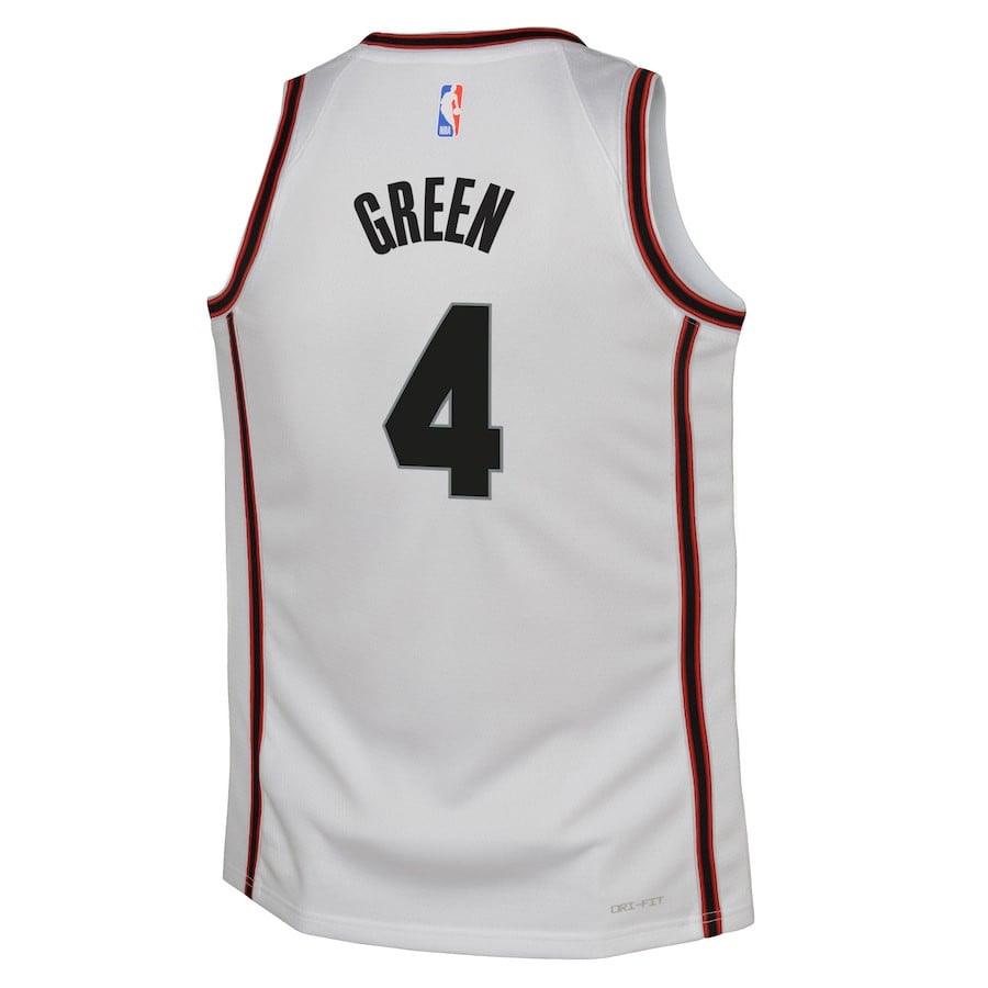 Jalen Green 4 Houston Rockets 2024/25 Swingman Jersey City Edition White - Gohipanda - Image 3