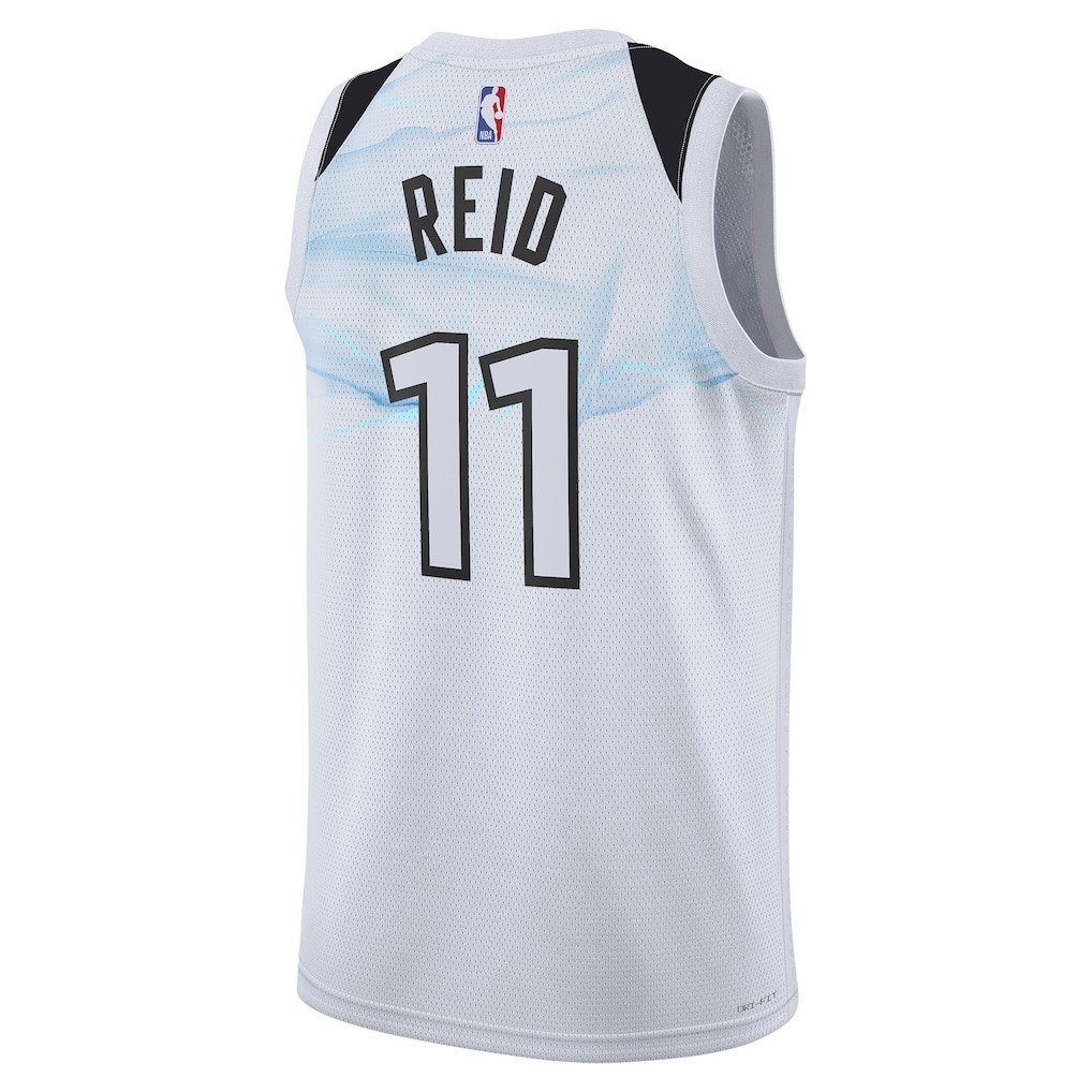 Naz Reid 11 Minnesota Timberwolves Unisex 2024/25 Swingman Player Jersey City Edition White - Gohipanda - Image 3