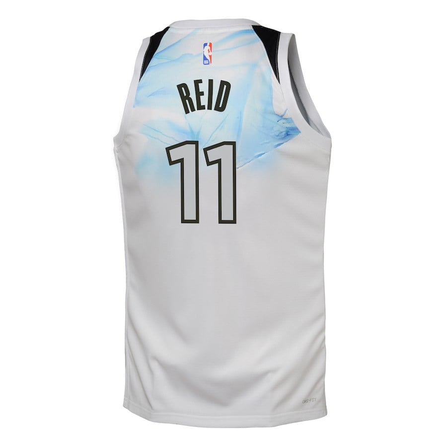 Naz Reid 11 Minnesota Timberwolves City Edition Swingman Jersey White - Gohipanda - Image 3