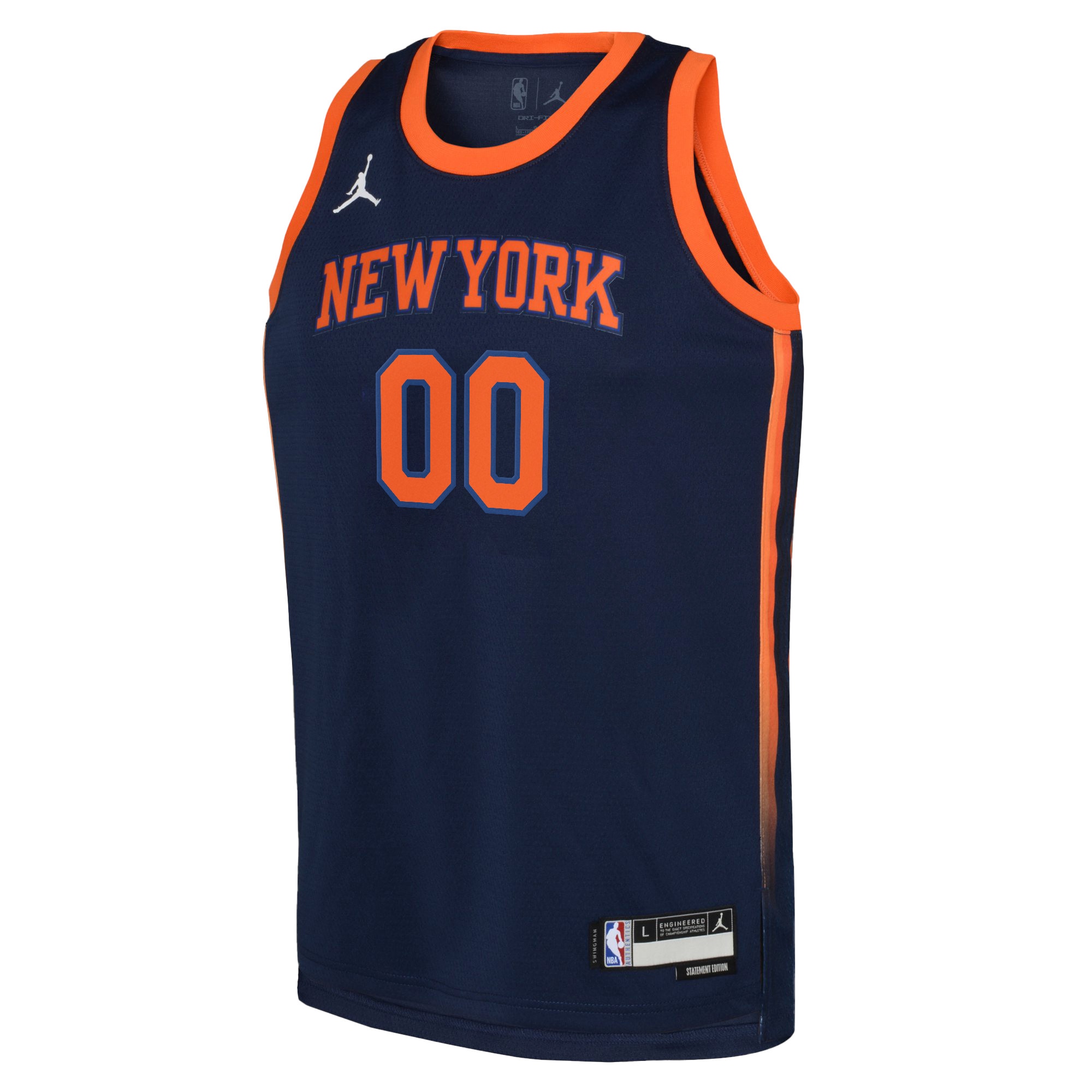 New York Knicks Jordan Statement Swingman Jersey 22 Custom Multicolor - Gohipanda