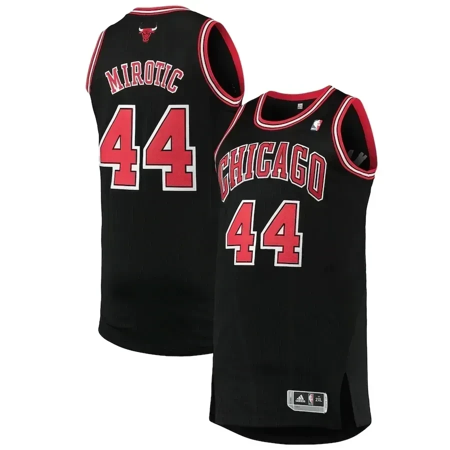 Nikola Mirotic Chicago Bulls Finished Jersey Black Unisex Adult Sizes - Gohipanda