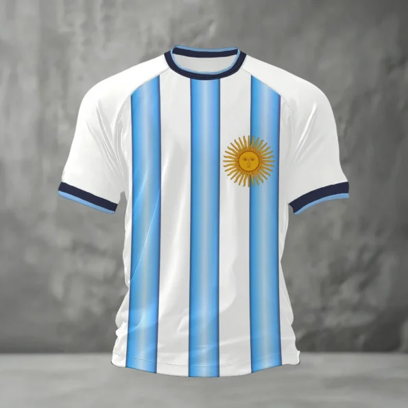 2026 FIFA World Cup Argentina T-Shirt Soccer Fan Merch 2026 FIFA World Cup Gear - Gohipanda