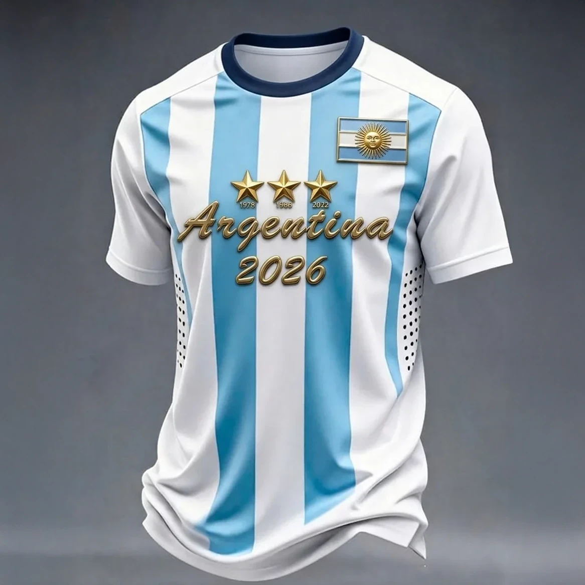 2026 FIFA World Cup Argentine T-Shirt Soccer Fan Merch Game Day For Father - Gohipanda