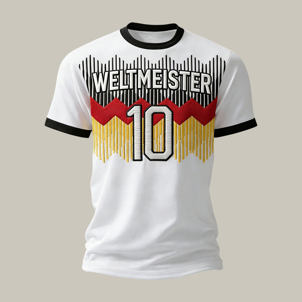 2026 FIFA World Cup Germany 10 T-Shirt Weltmeister Soccer Fan Merch Germany Soccer Team Lover Gift - Gohipanda