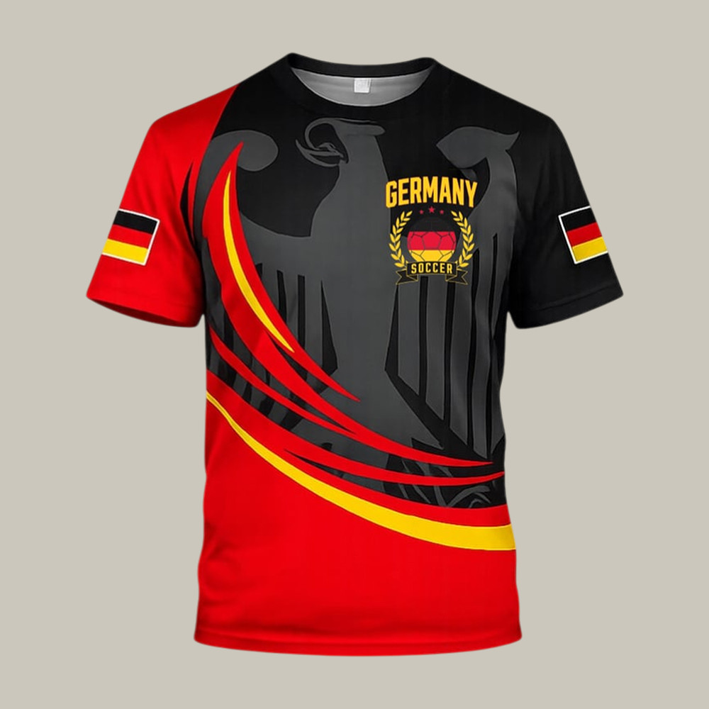 2026 FIFA World Cup Germany T-Shirt Soccer Lover Shirt Game Day For Boyfriend - Gohipanda