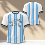 Argentina 2026 FIFA World Cup T-Shirt Soccer Clothes Present Idea For Dad Birthday - Gohipanda - Image 2