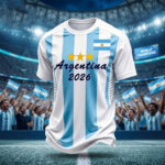 Argentina 2026 World Cup T-Shirt 2026 FIFA World Cup Shirt Soccer Lover For Dad - Gohipanda - Image 2