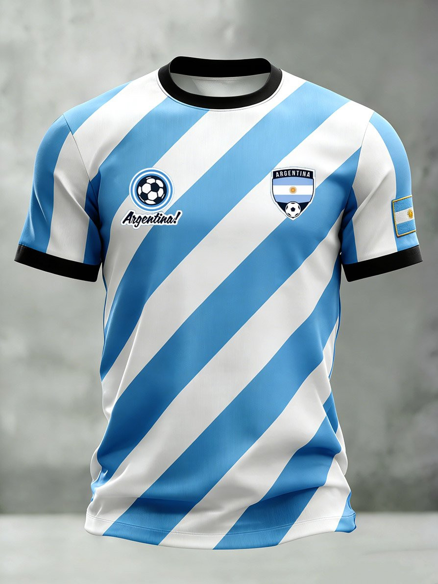 Argentina FIFA World Cup 2026 Shirt Argentina World Cup Group Apparel Soccer Fan Gifts - Gohipanda