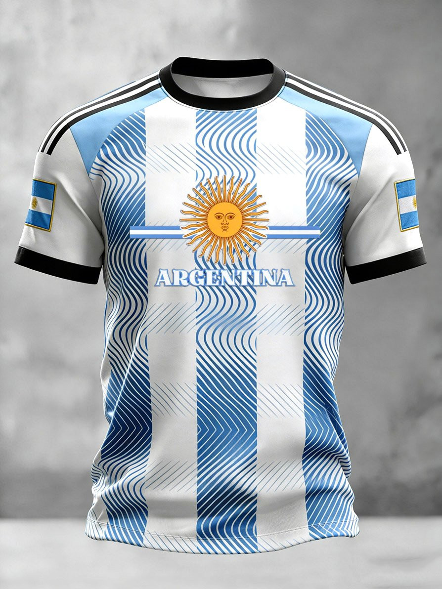 Argentina FIFA World Cup 2026 Shirt Argentina World Cup Group Shirts For Men - Gohipanda