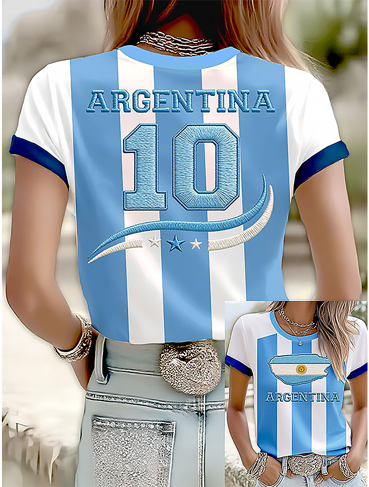 Argentina FIFA World Cup 2026 Shirt Soccer Lovers Tee Argentinos For Wife - Gohipanda