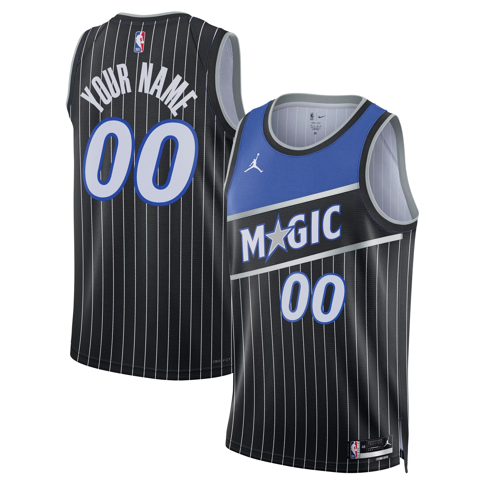 Gohipanda - Custom Orlando Magic Statement Jersey - Recycled Polyester NBA Fan Apparel