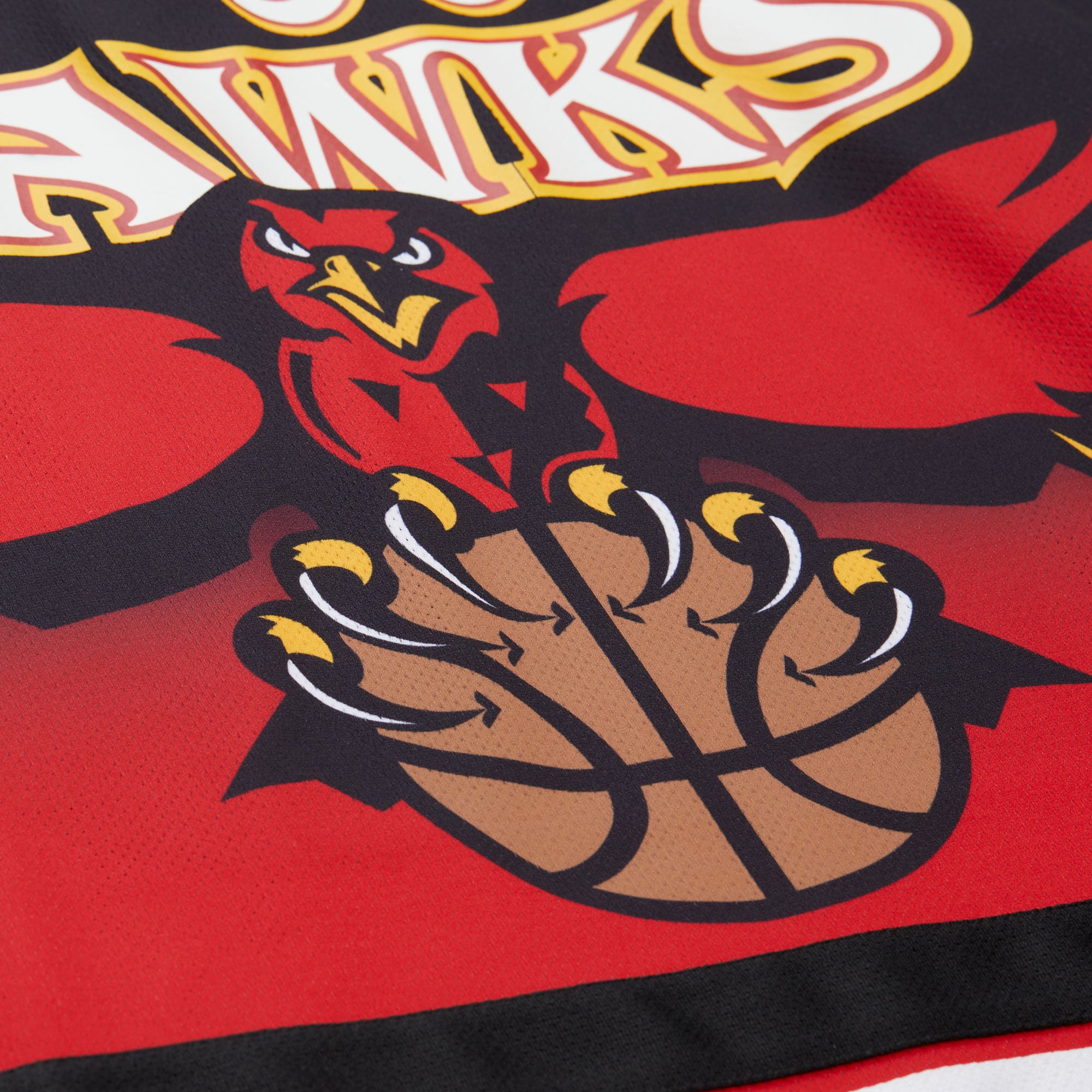 Gohipanda - Dikembe Mutombo Atlanta Hawks Unisex Maxxed Out Fashion Hockey Jersey - Red - Image 5