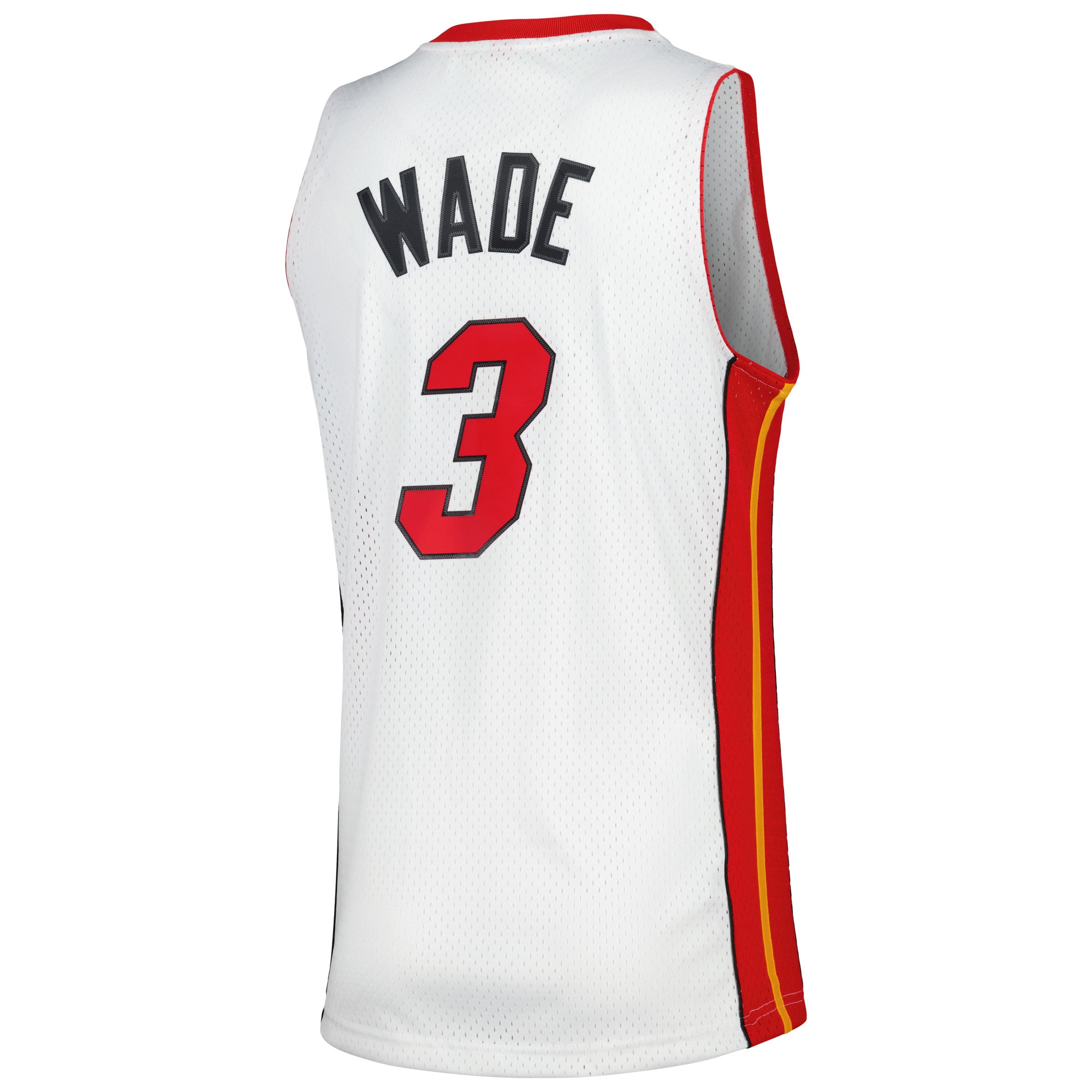 Gohipanda - Dwyane Wade Miami Heat 2005/06 Hardwood Classics Swingman Jersey - White - Image 4