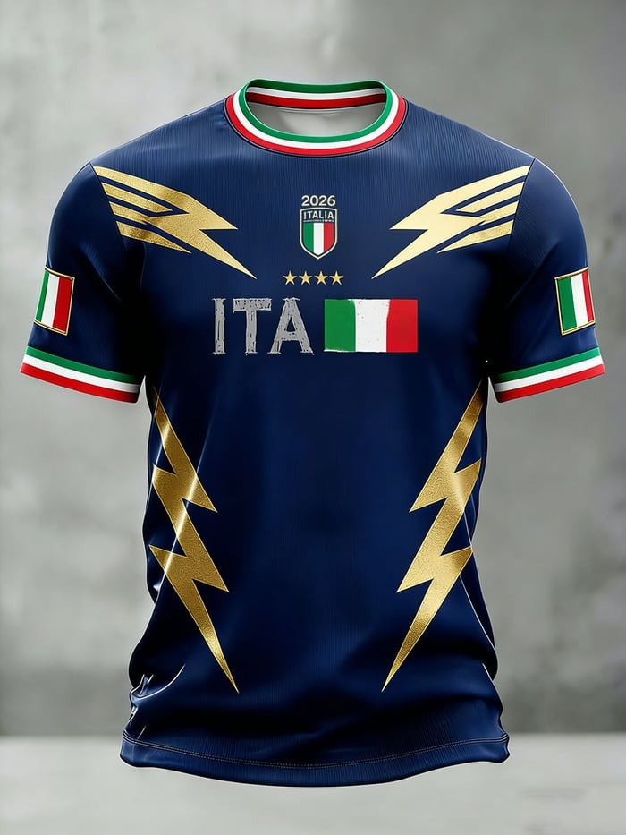 Italy World Cup 2026 Merch Italia Team 2026 Shirt Game Day Outfits For Boyfriend - Gohipanda