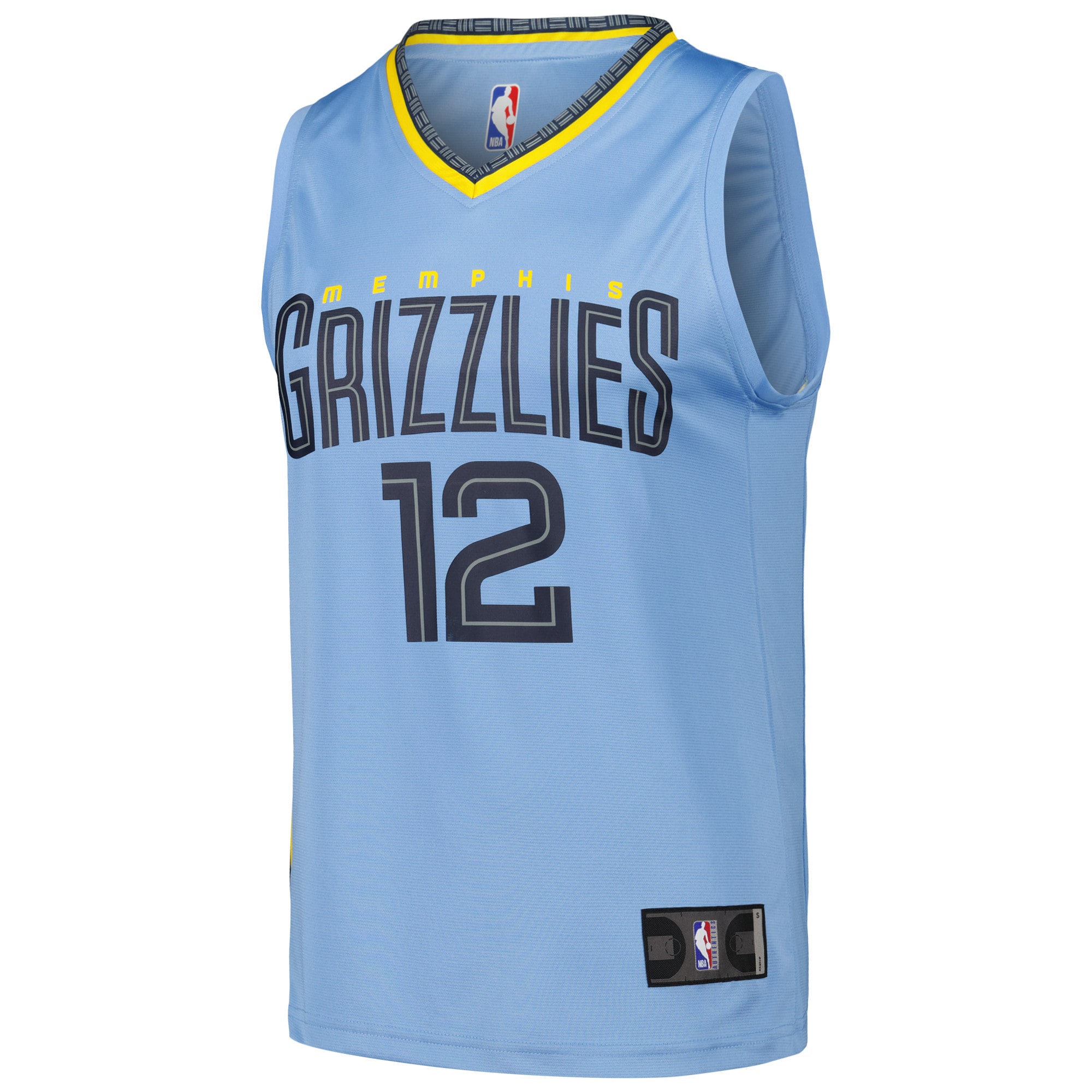 Gohipanda - Ja Morant Memphis Grizzlies Fanatics Fast Break Player Jersey - Statement Edition - Light Blue - Image 3