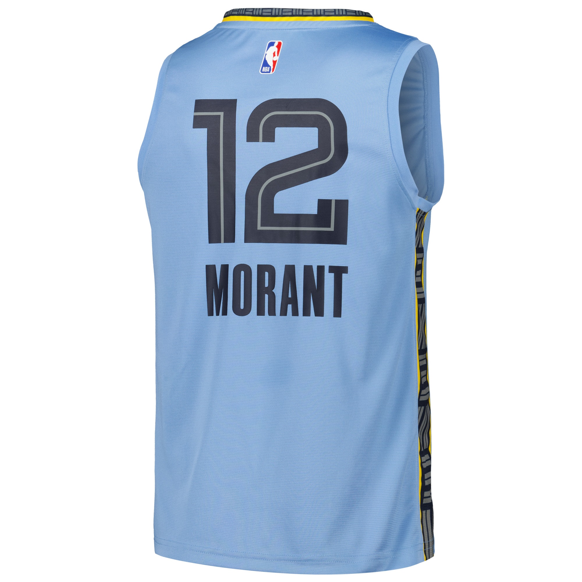 Gohipanda - Ja Morant Memphis Grizzlies Fanatics Fast Break Player Jersey - Statement Edition - Light Blue - Image 4