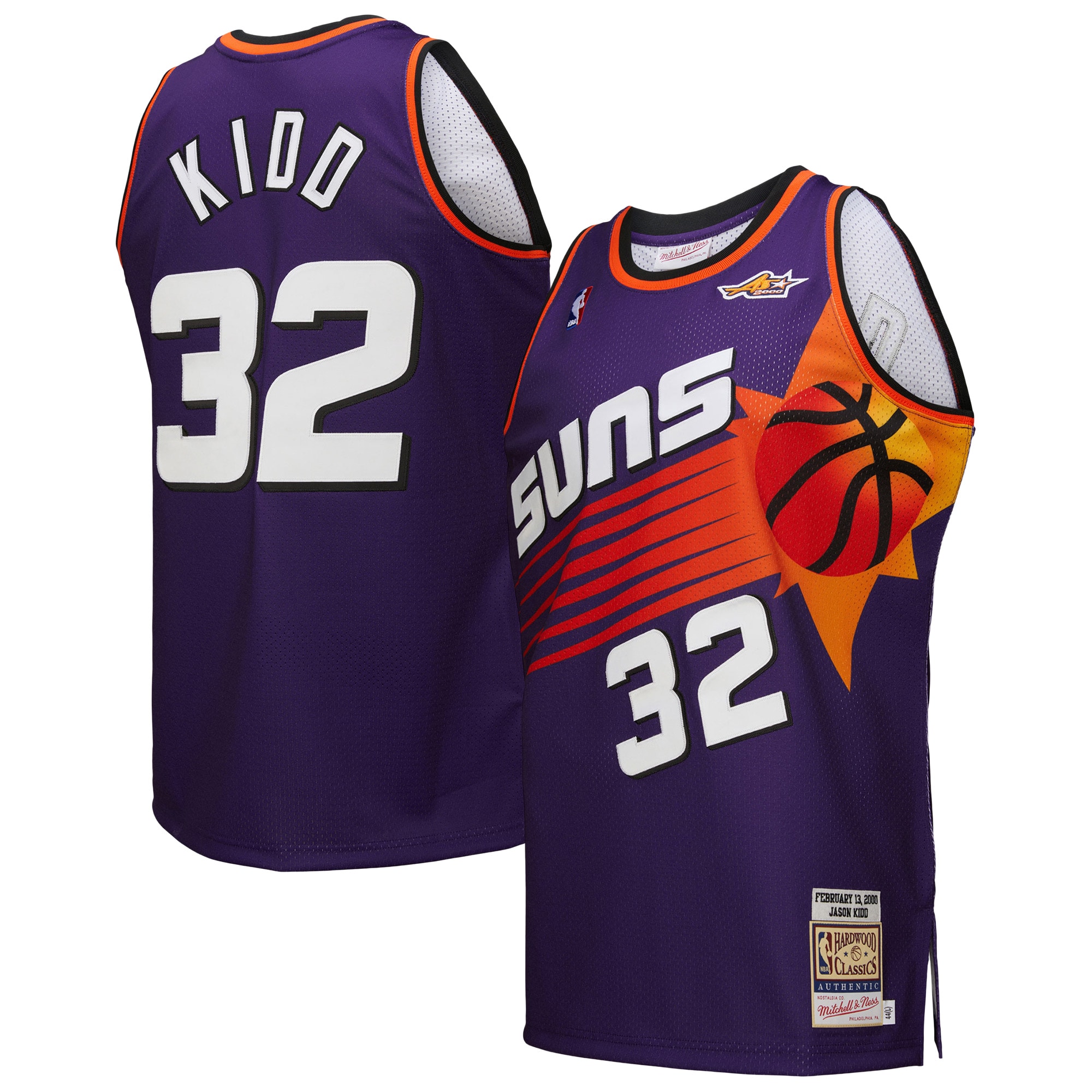 Gohipanda - Jason Kidd Phoenix Suns 2000 All-Star Game Jersey - Purple