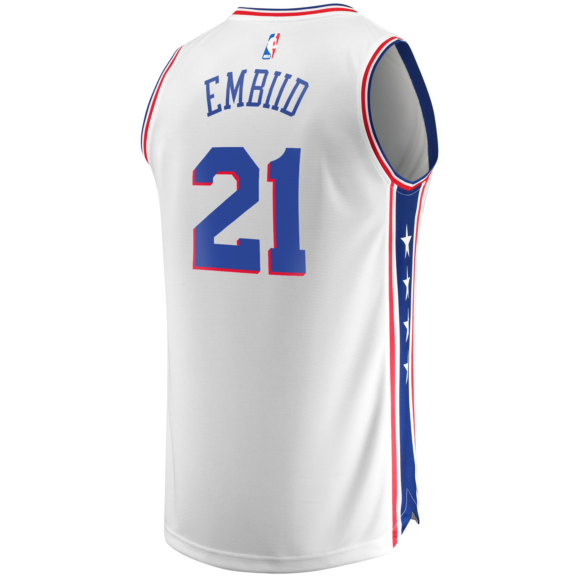 Gohipanda - Joel Embiid Philadelphia 76ers Fanatics Association Edition NBA Jersey - Image 4