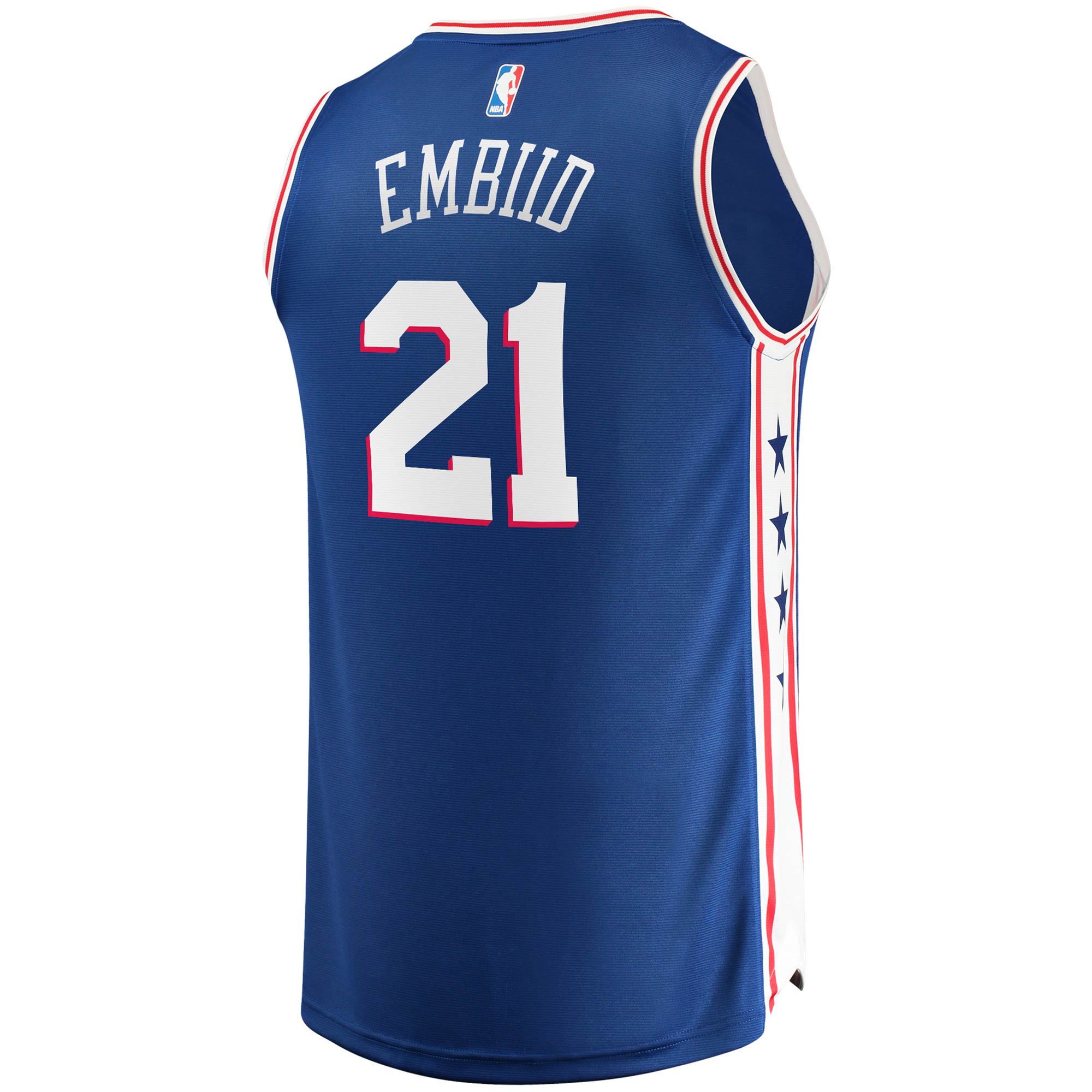 Gohipanda - Joel Embiid Philadelphia 76ers Fanatics Association Edition NBA Jersey - Image 8