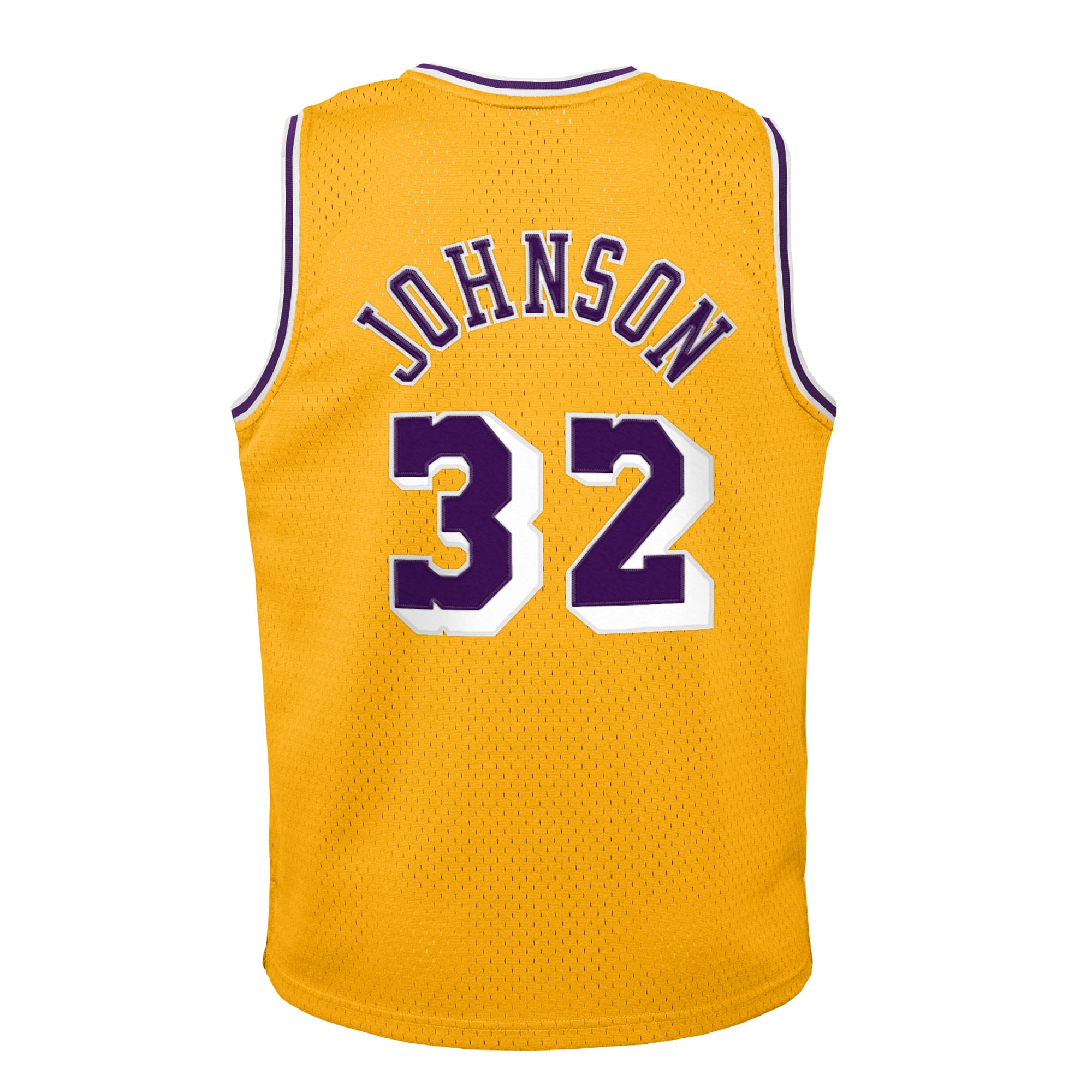 Gohipanda - Magic Johnson Los Angeles Lakers Toddler 1984/85 Swingman Jersey - Gold - Image 4