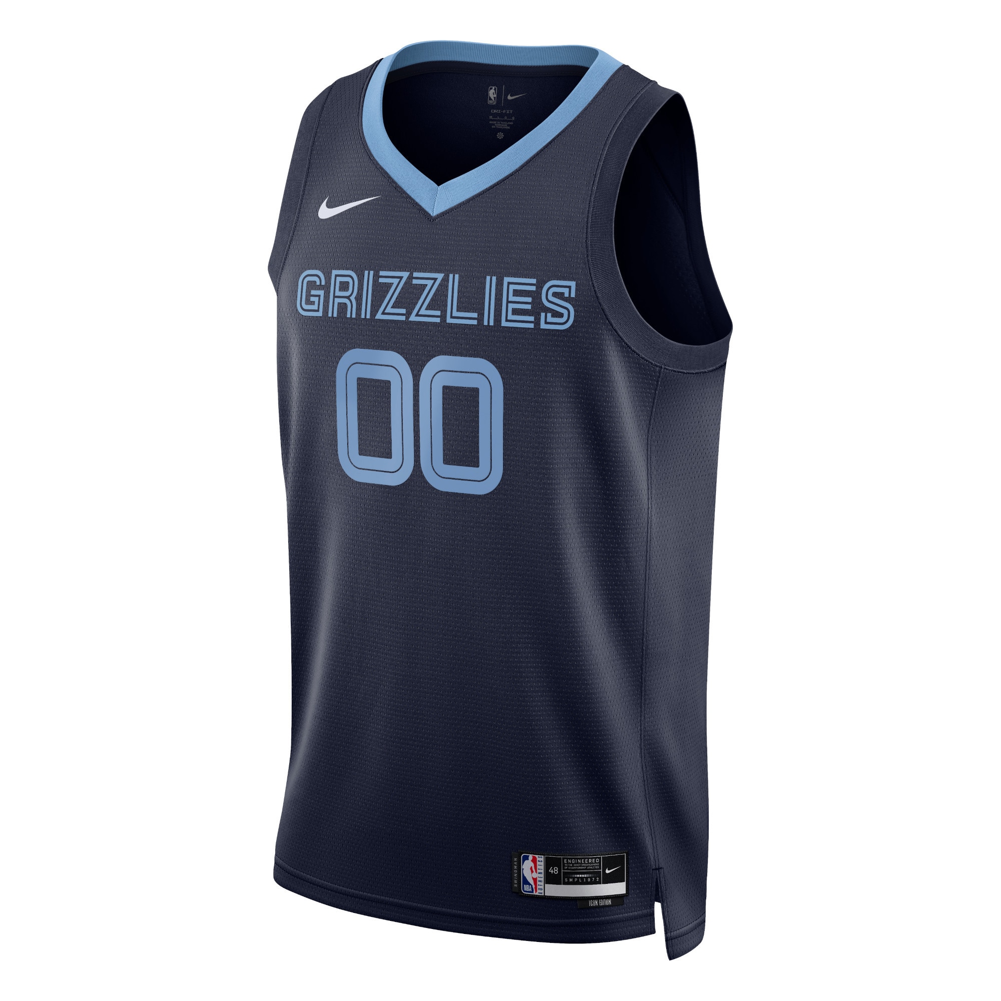 Gohipanda - Memphis Grizzlies Unisex Swingman Custom Jersey White - Association Edition - Image 7