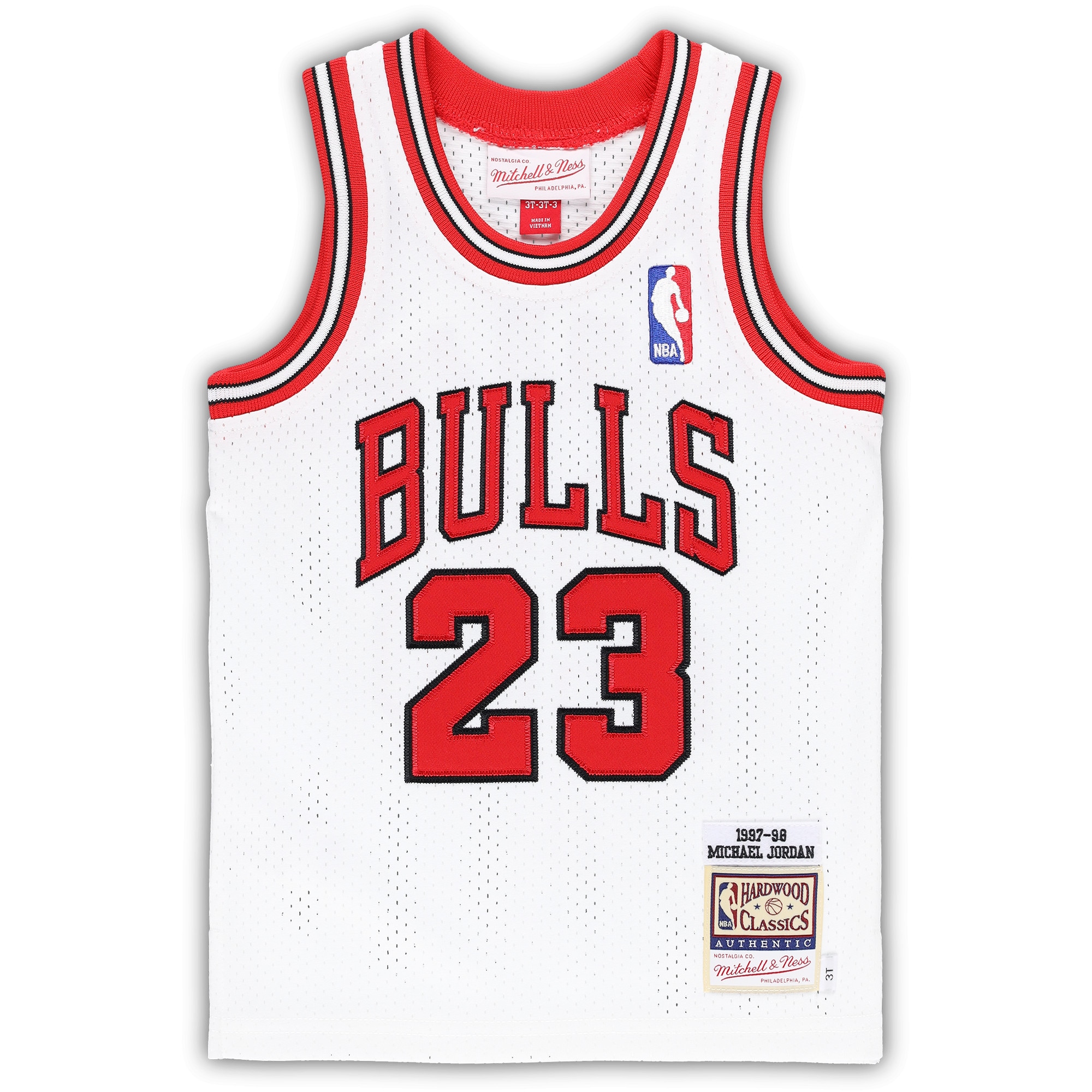 Gohipanda - Michael Jordan Chicago Bulls Toddler 1997/98 Hardwood Classics Jersey - Image 7