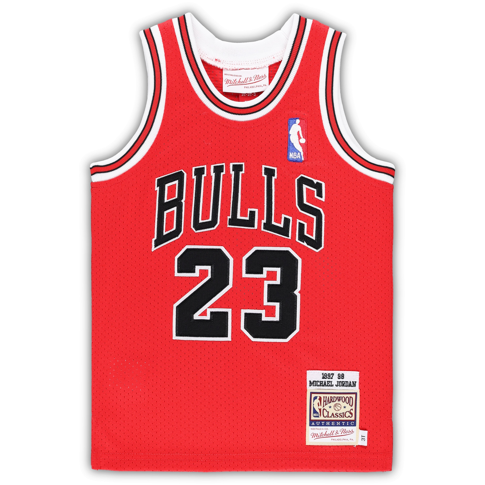 Gohipanda - Michael Jordan Chicago Bulls Toddler 1997/98 Hardwood Classics Jersey - Image 7