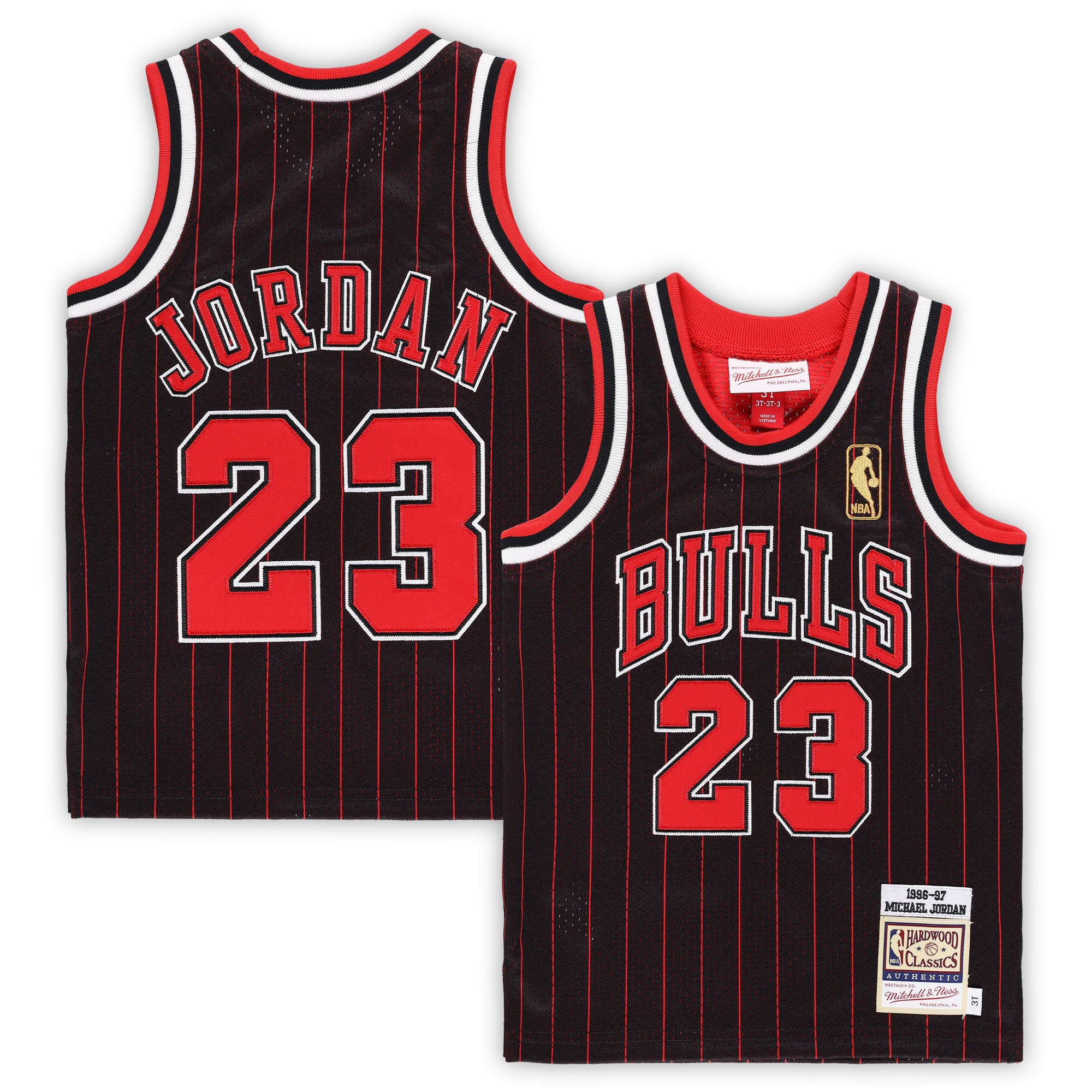 Gohipanda - Michael Jordan Chicago Bulls Toddler 1997/98 Hardwood Classics Jersey - Image 9