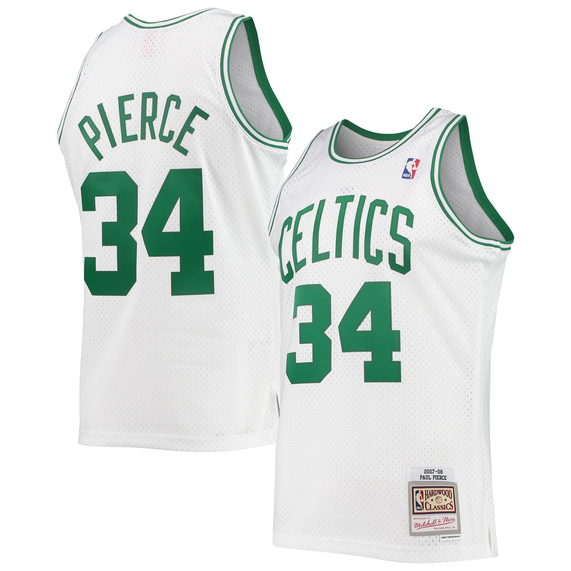 Gohipanda - Paul Pierce Boston Celtics Hardwood Classics Swingman Jersey - Image 5