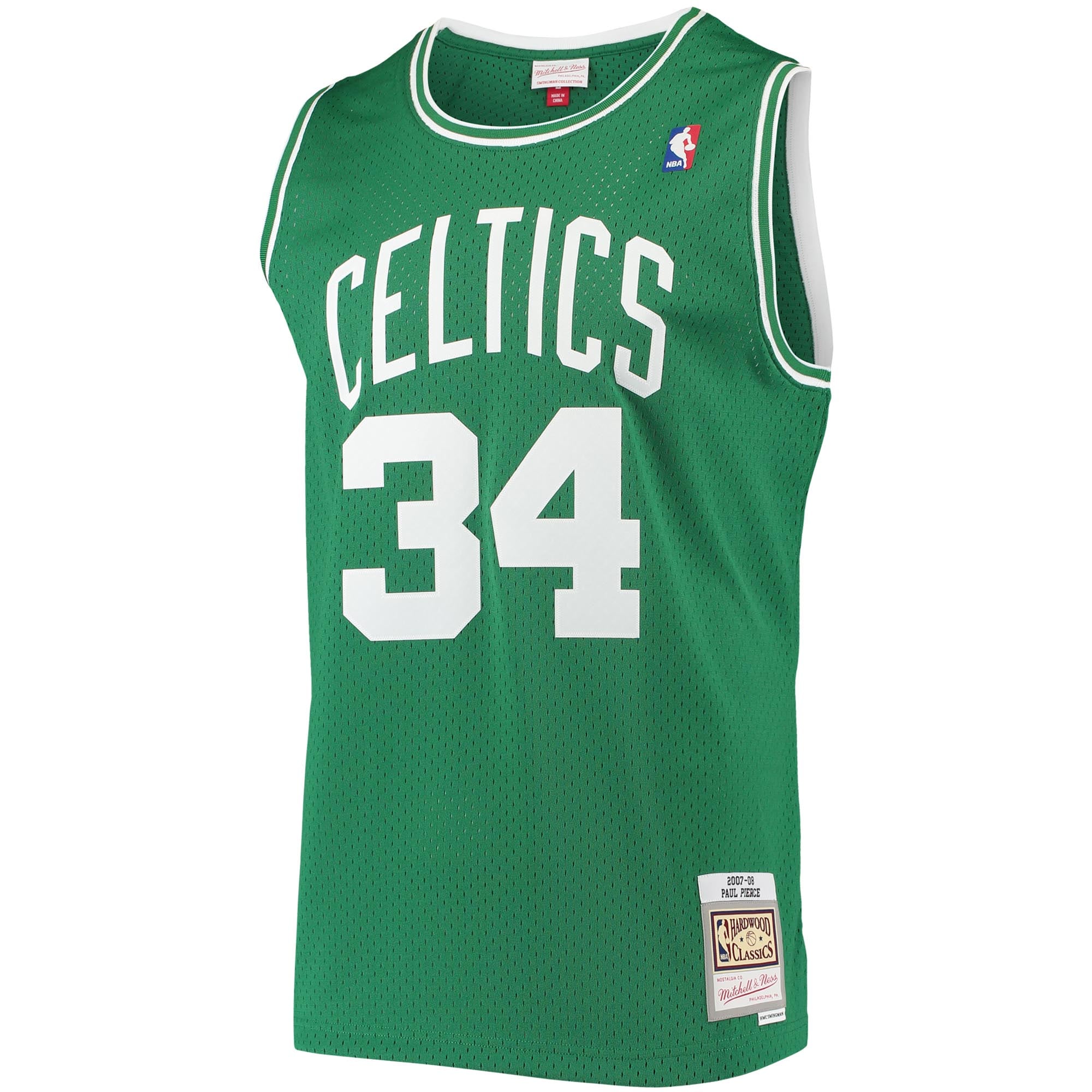 Gohipanda - Paul Pierce Boston Celtics Hardwood Classics Swingman Jersey - Image 7