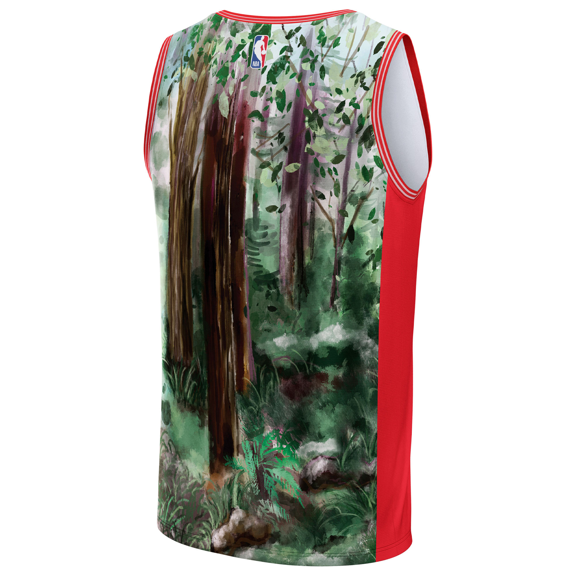 Gohipanda - Portland Trail Blazers KidSuper Studios by Fanatics Unisex Hometown Jersey Green - Image 4